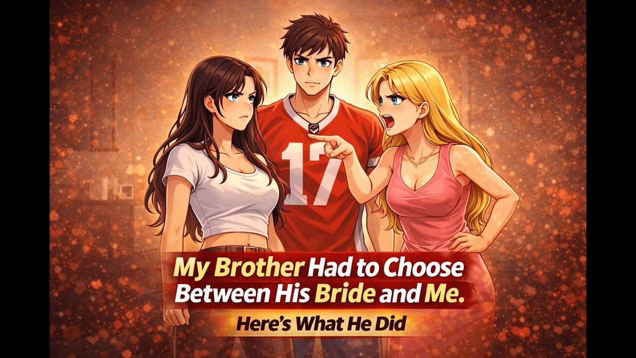 My brother had to choose between his bride to be and me. Here's what he did... #story