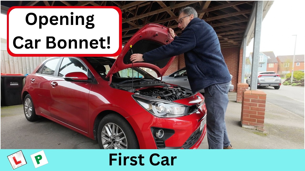 HOW TO OPEN AND CLOSE CAR BONNET | HOOD