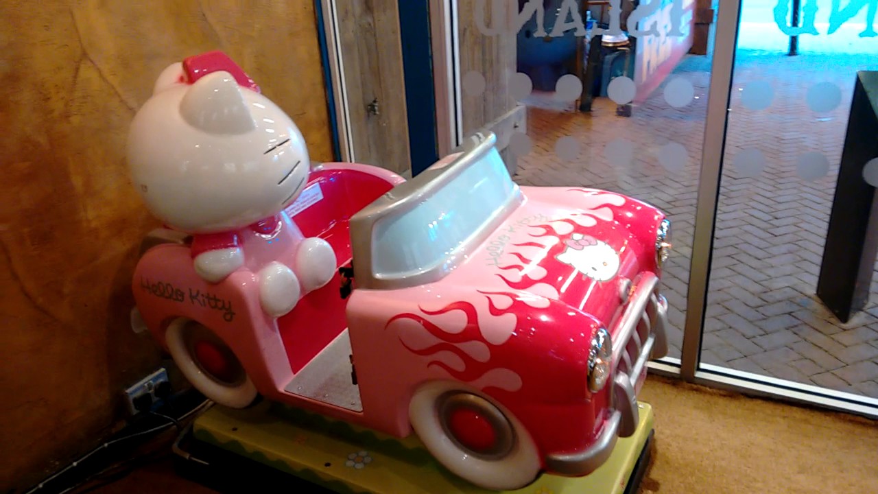 Hello Kitty Happy Car Kiddie Coin Ride by Cogan