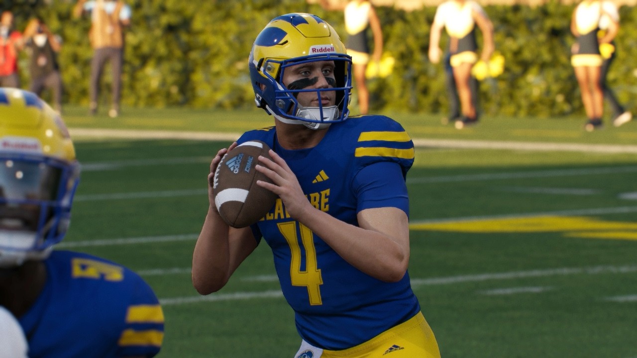 Delaware против Merrimack &mdash; NCAA Football 03.09.26 Полный обзор матча (симуляция College Football...