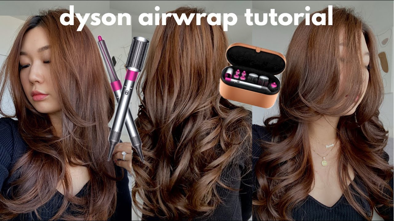 Учебное пособие по Dyson Airwrap | 3 простые прически (упругие локоны, волны, укладка феном с зав...