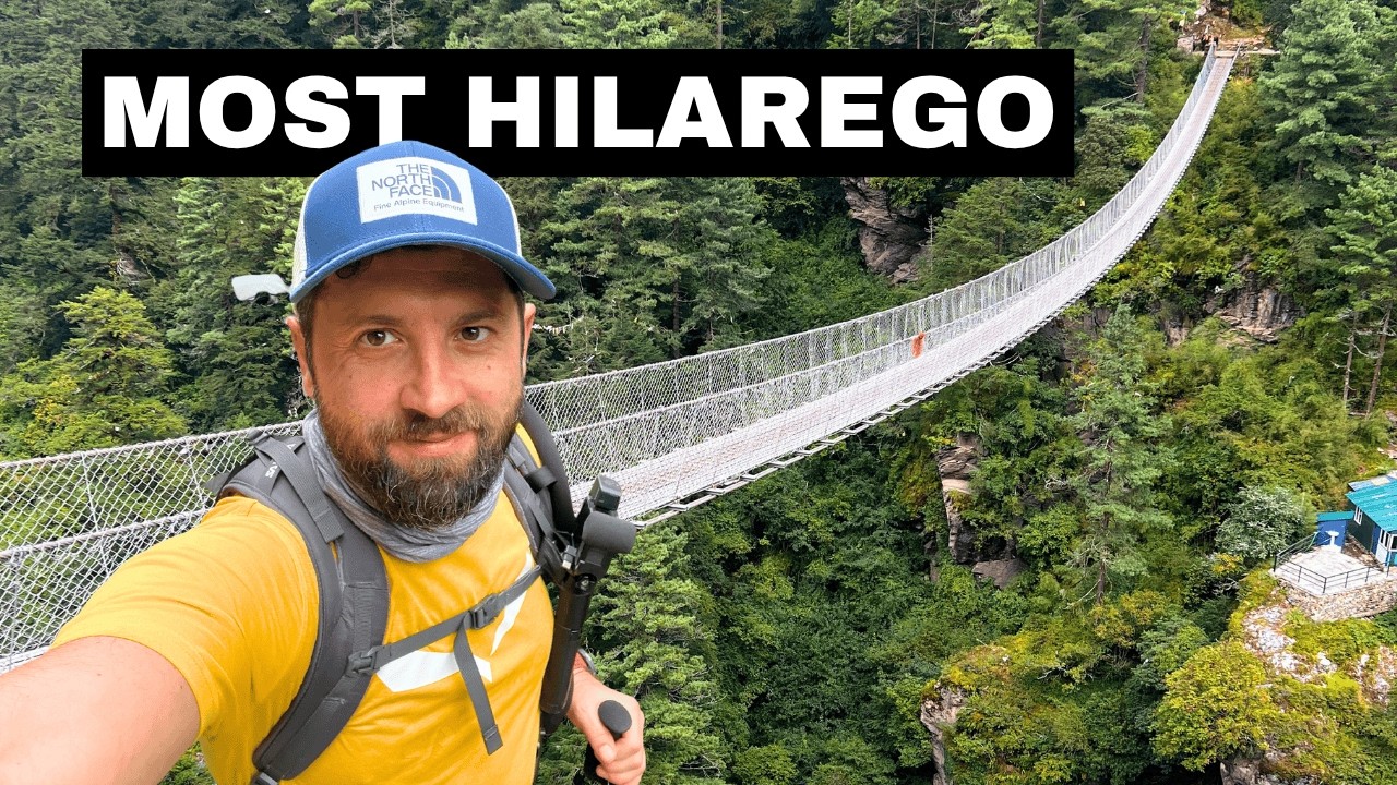 Przechodzimy przez most Hilarego – dotarliśmy do Namche Bazaar! | EBC Vlog #2