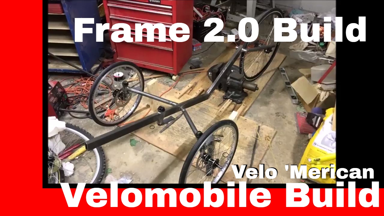 Velomobile frame 2.0