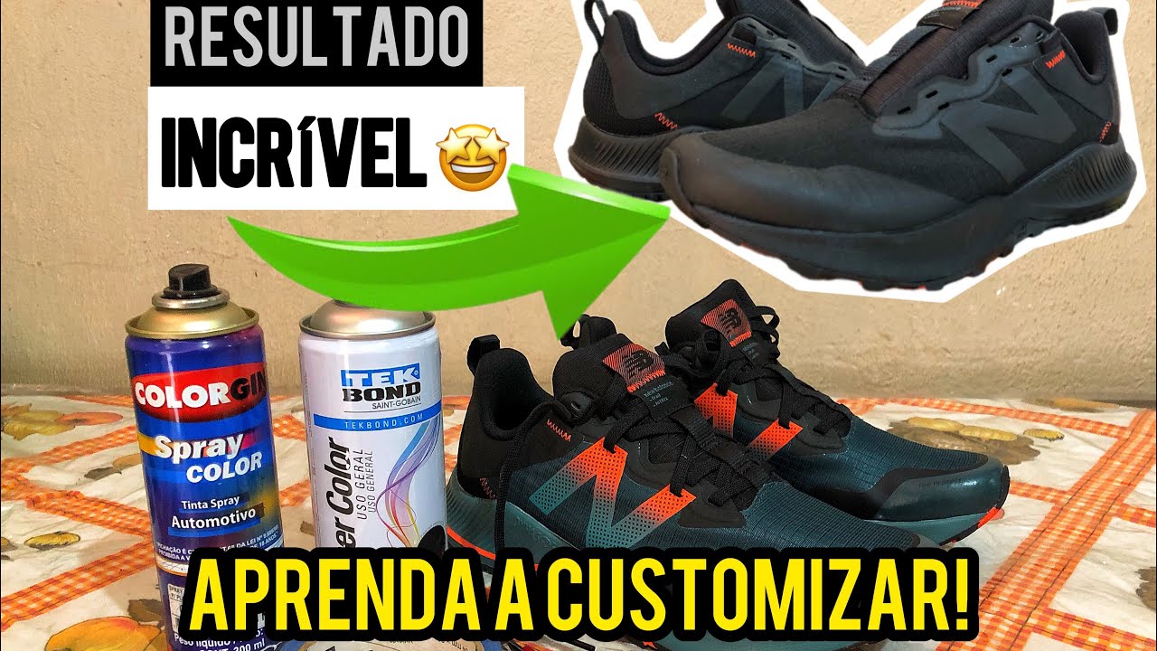 COMO CUSTOMIZAR TÊNIS E TUDO QUE PRECISA ! New Balance Nitrel v4