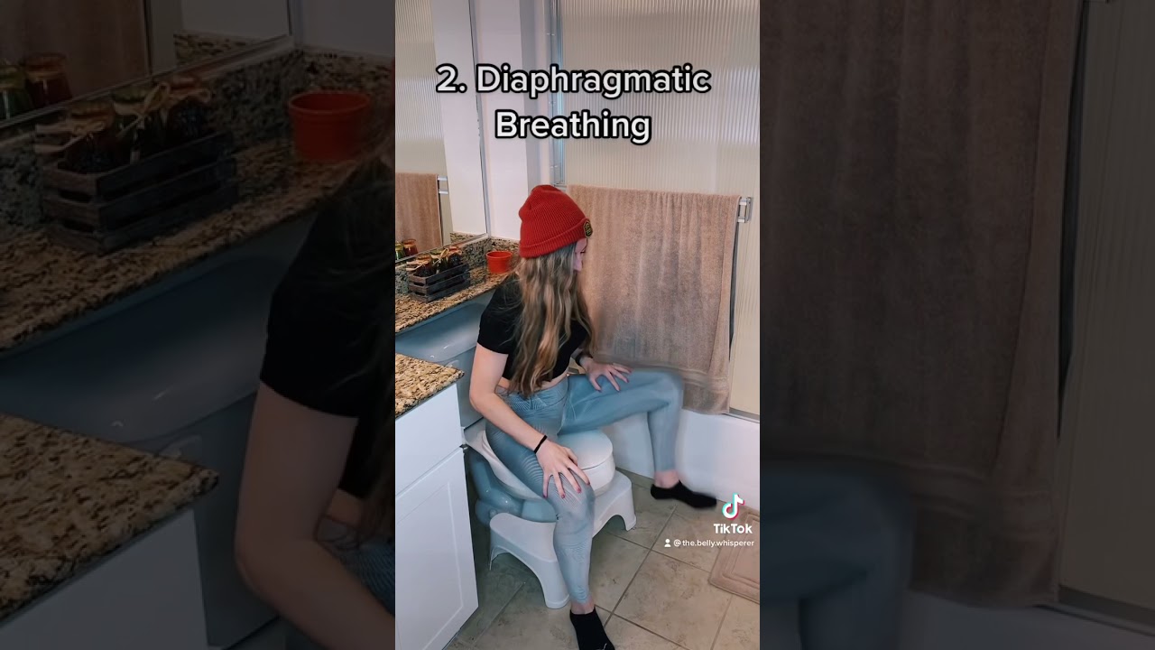 Constipation Relief Tips & Techniques on the Toilet!