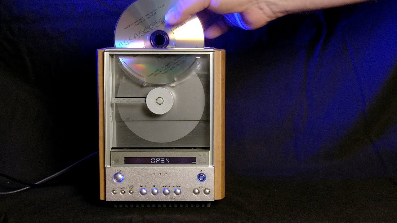 Are you ready for the revival of the CD? (And the Sony CMT-EX1 vertical Compact Disk player…)
