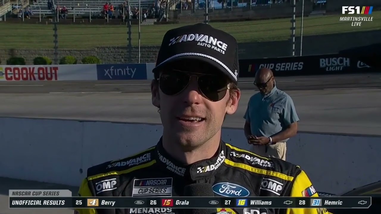 RYAN BLANEY ALEX BOWMAN POST RACE INTERVIEW - 2024 COOK OUT 400 NASCAR CUP SERIES AT MARTINSVILLE