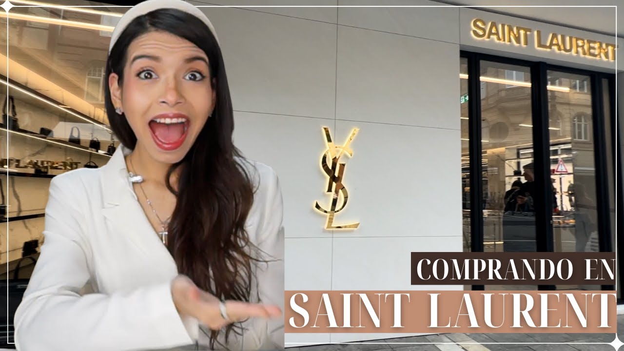 Compras de Lujo en SAINT LAURENT 💸   | YSL por dentro😮  | VLOG | 🔴 NUEVOS MODELOS 2023