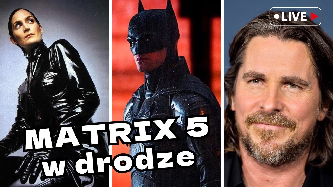 🔴 MATRIX 5, Reboot BOURNE'A i nowe UNIWERSUM Spider-Mana w drodze | LIVE