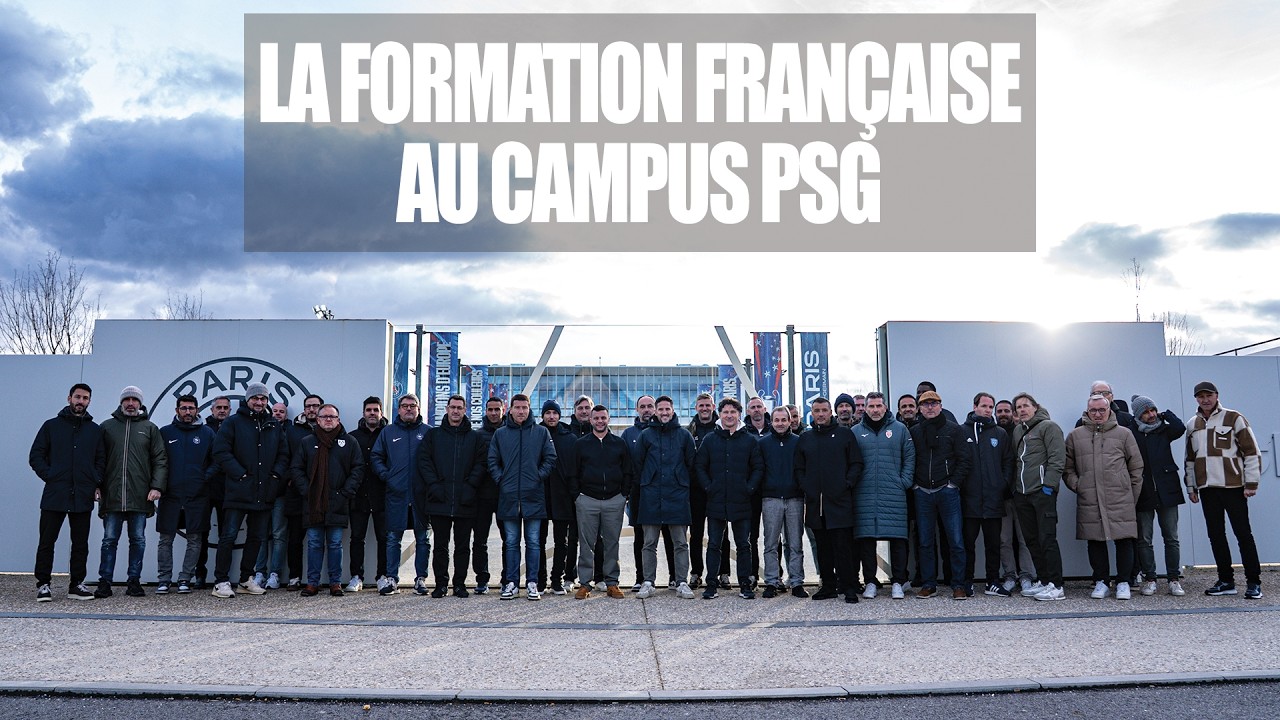 Les directeurs de la formation française réunis au Campus PSG