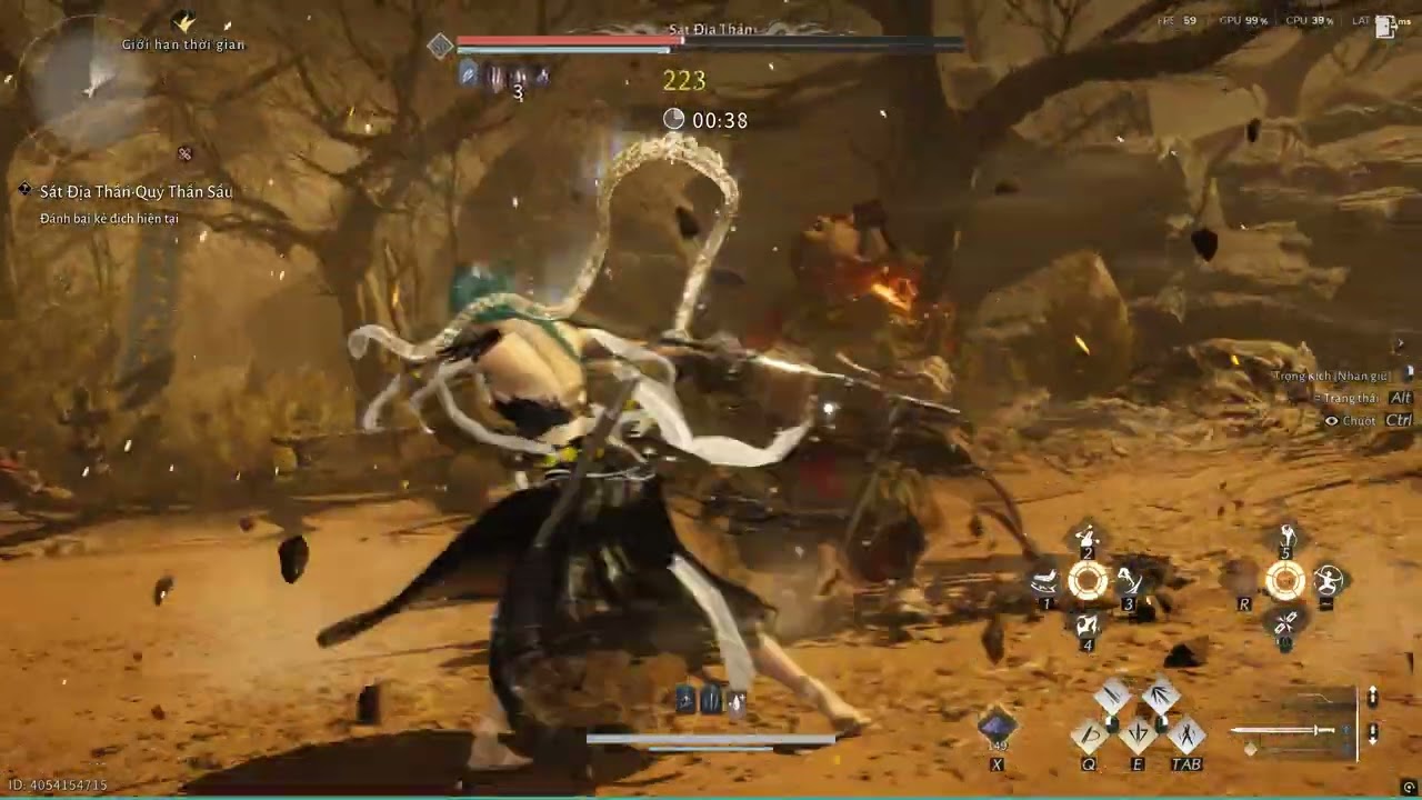 No Damage Boss - Sát Địa Thần (try hard) - Where Winds Meet