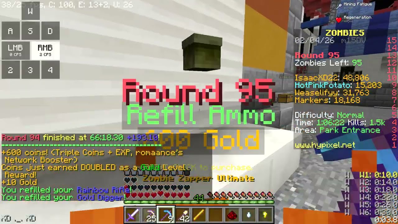 100 Wins in Alien Arcadium