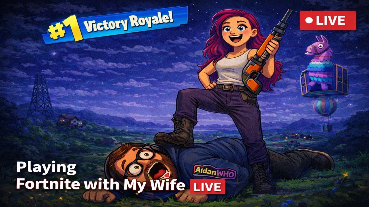 🔴 LIVE | Playing Fortnite With My Wife… This Should Be Fun