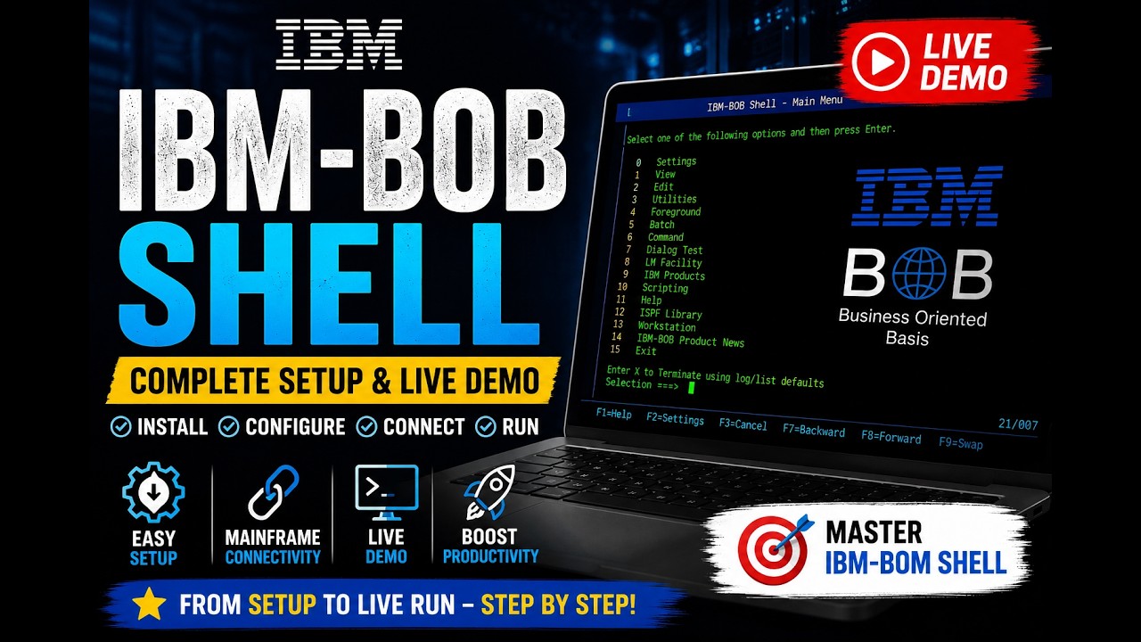 Учебное пособие по IBM BOB Shell | Полная настройка и демонстрация в реальном времени для начинающих