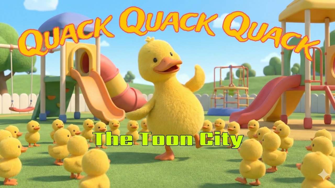 ✨🐣 Quack Quack Dance Fun | The Toon City #kidscartoon