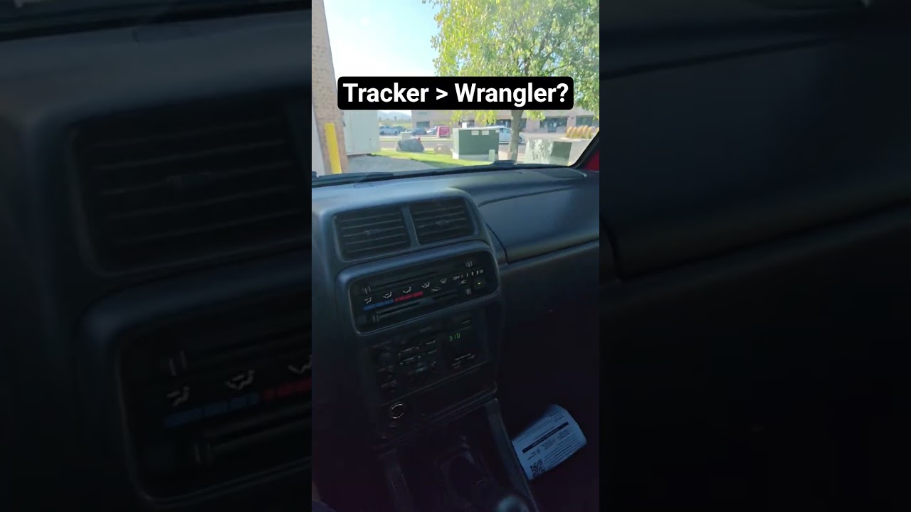 Geo Tracker...A Better Wrangler?! #car #automobile #jeep #geo #wrangler #tracker #suzuki #oldcars