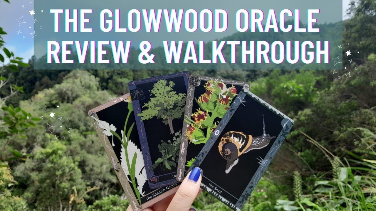 So transformative! GLOWWOOD ORACLE DECK REVIEW🍃🪲