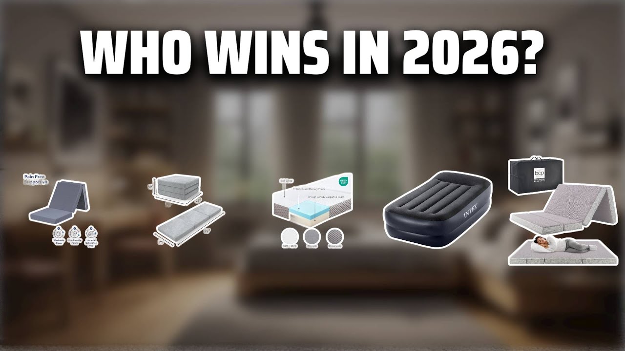 The Top 5 Best Foldable Mattress in 2026 - Must Watch Before Buying!