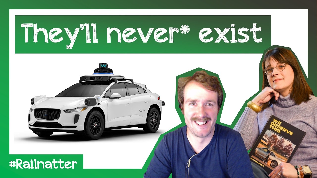 Driverless Cars Are Pointless - with Victoria Scott | #Railnatter 262