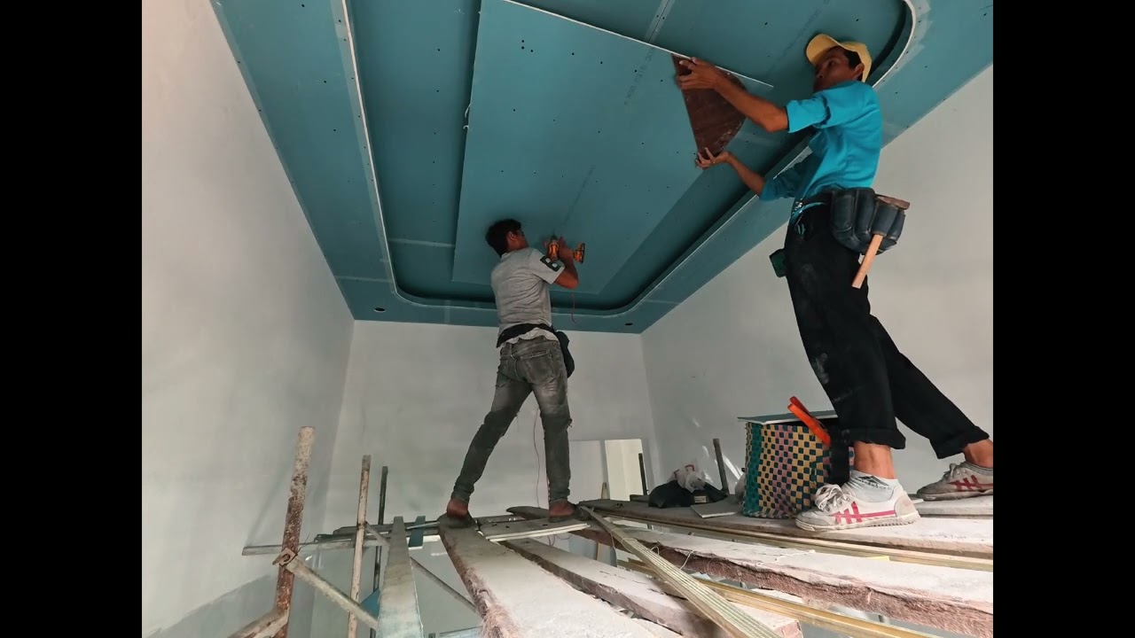 Mẫu trần Thạch Cao đơn giản dành cho phòng ngủ đơn giản đẹp    😂😂😂