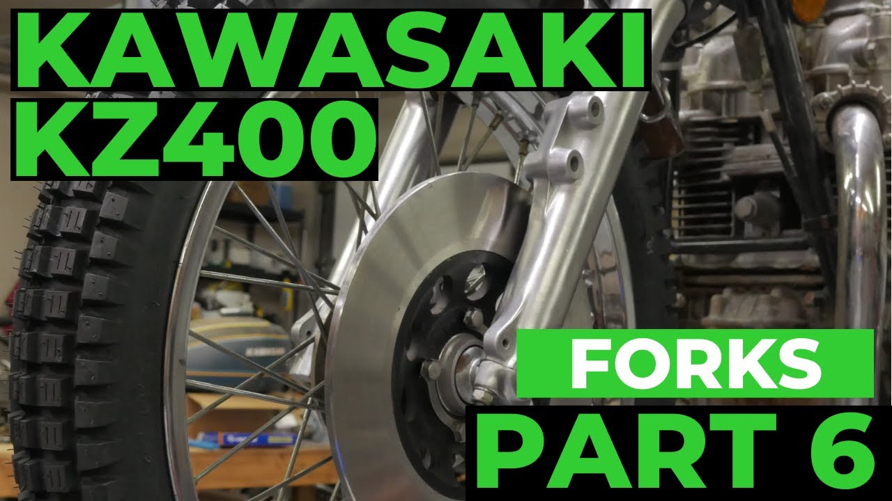 Kawasaki KZ400 Project Bike Part 6 - Fork Rebuild