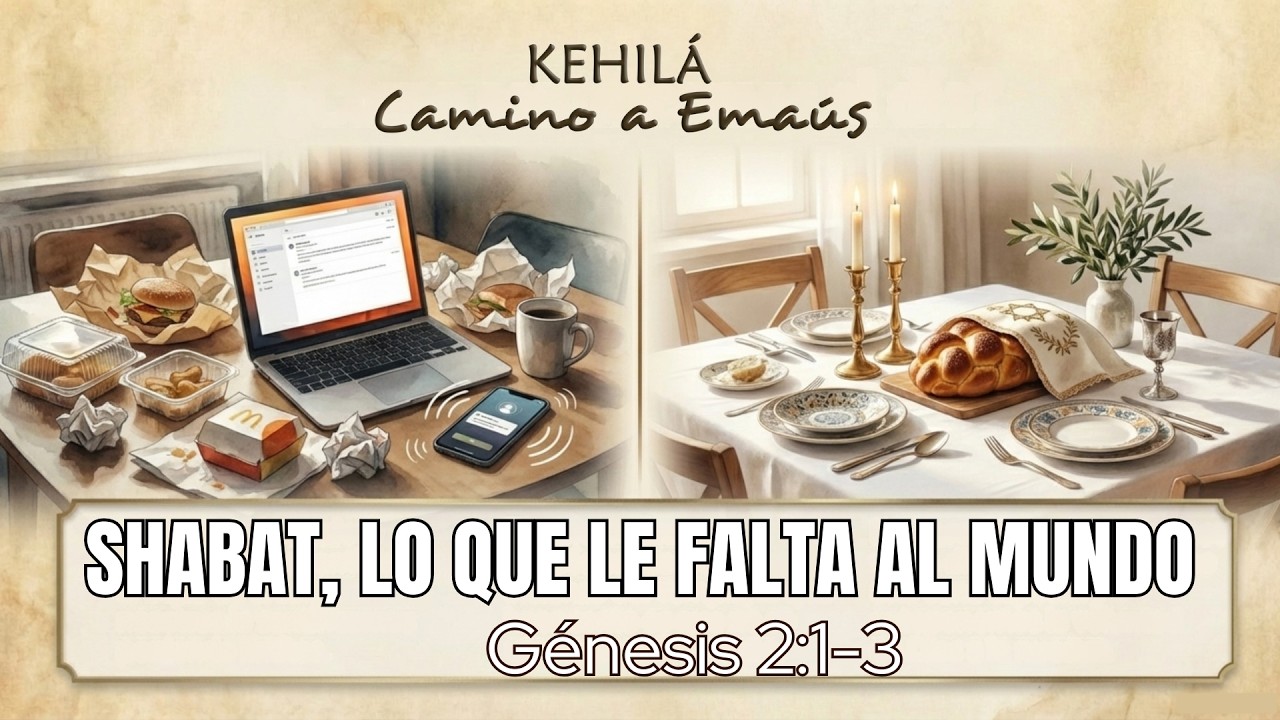 Genesis 2:1-3 | Shabat, lo que le falta al mundo 🌎