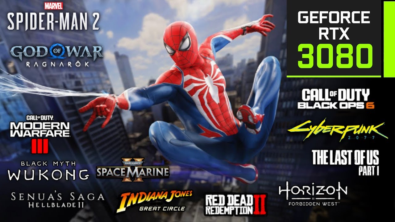 NVIDIA RTX 3080 в 2025 году (тест в 12 играх) 4K
