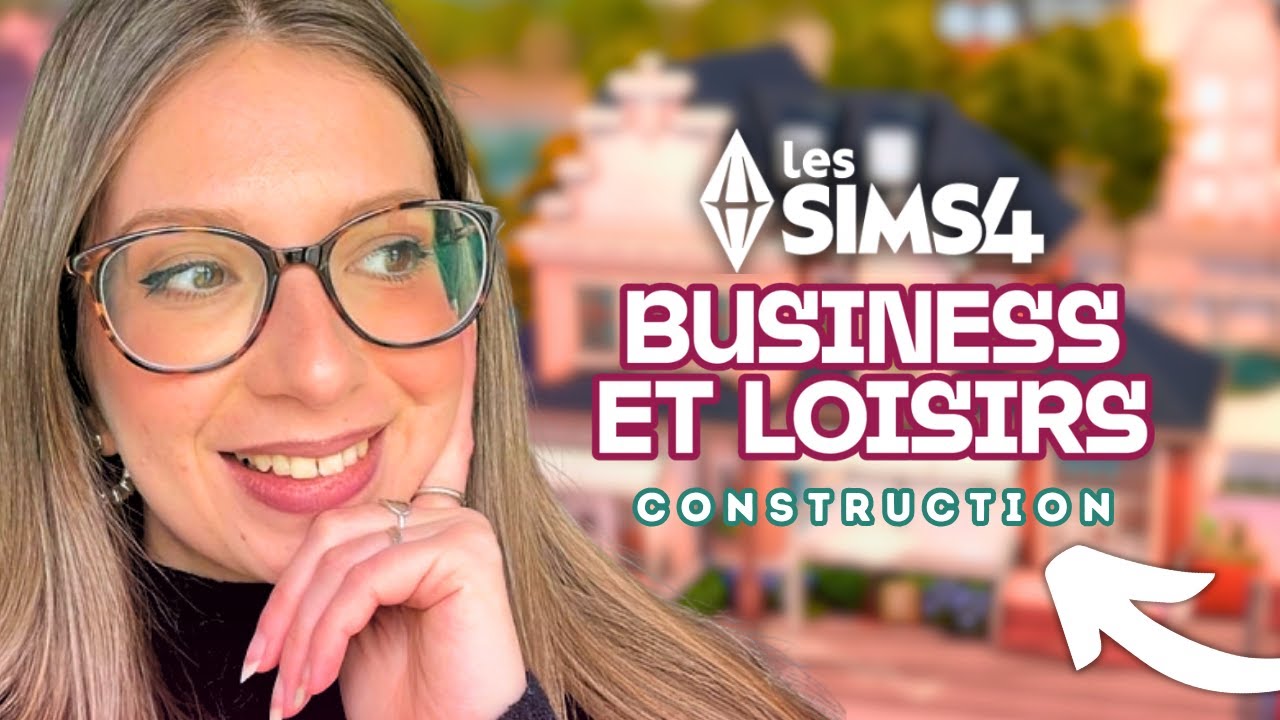 J'ai construit un appartement avec le business le plus rentable ✨ | Sims 4 Construction