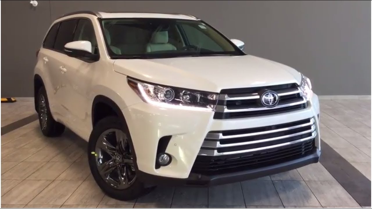 Toyota Highlander Limited AWD 2018 года | Toyota Northwest Edmonton
