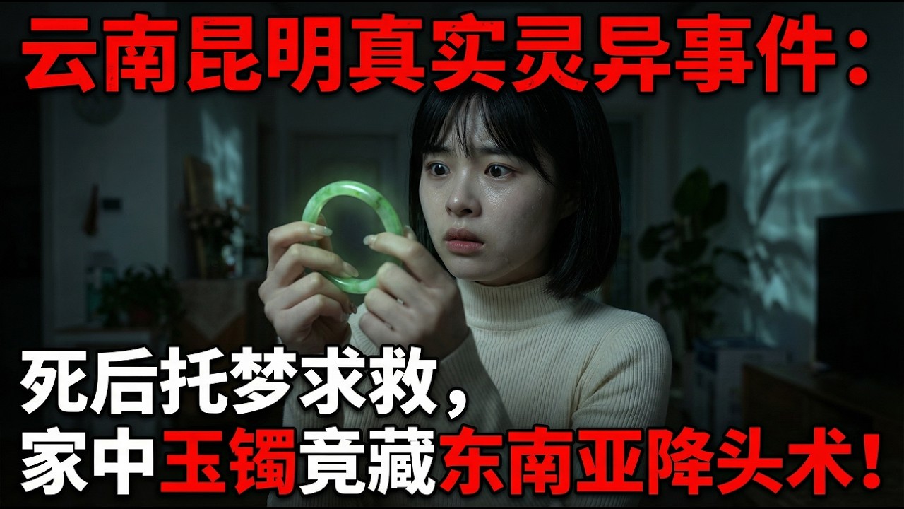 云南昆明真实灵异事件：死后托梦求救，家中玉镯竟藏东南亚降头术！