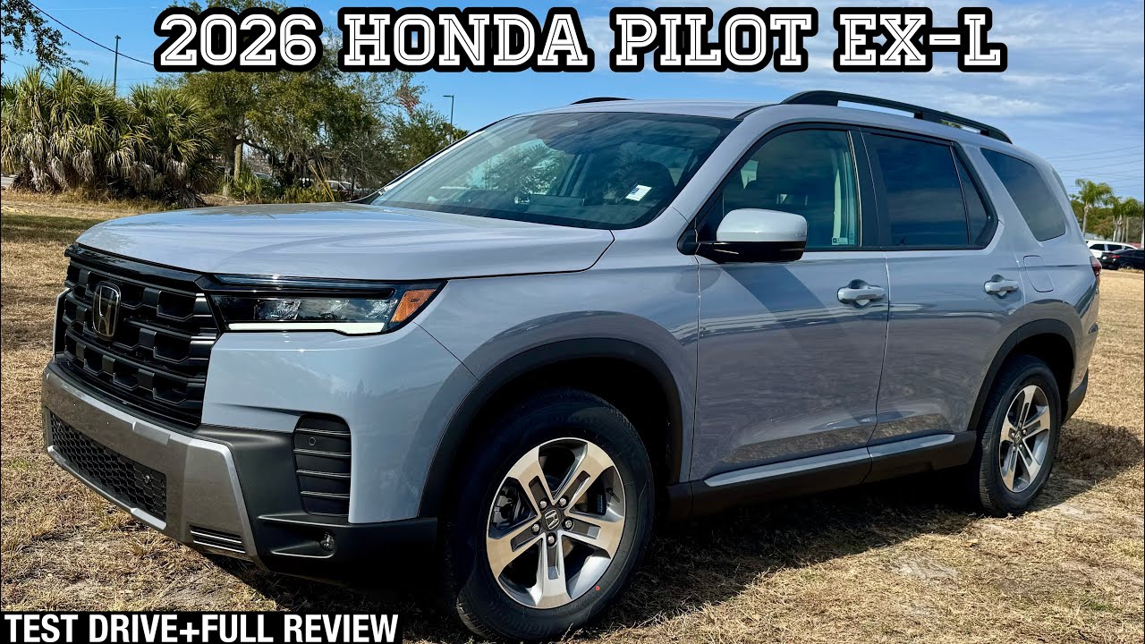 2026 Honda Pilot EX-L: TEST DRIVE+FULL REVIEW