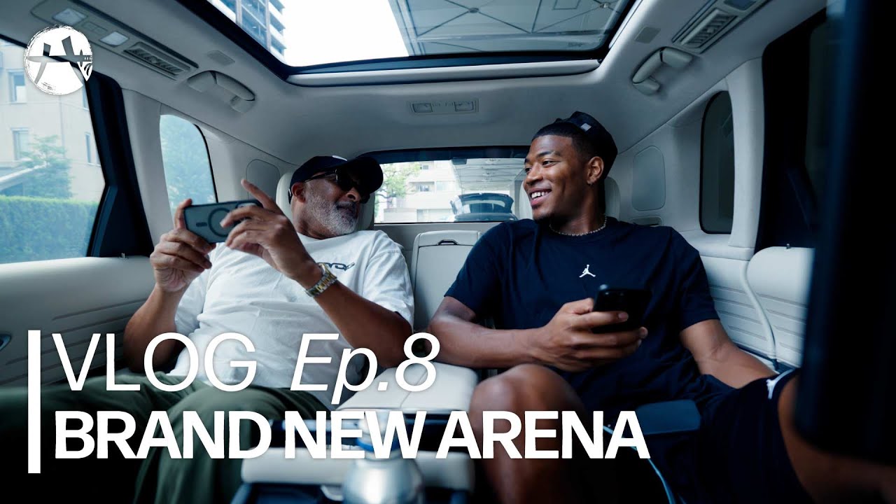 RUI HACHIMURA VLOG Ep.8 / BRAND NEW ARENA / BLACK SAMURAI 【八村塁】