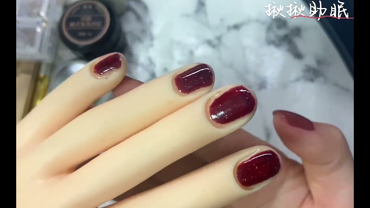 模拟为你做新年美甲💅🏻#asmr助眠视频 #助眠 #asmr #解压 #美甲