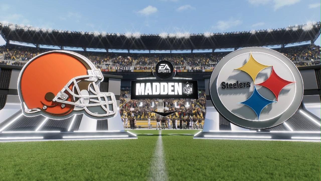Madden NFL 25 Cleveland Browns Franchise Ep 6 - Dominating In the Steel City!!