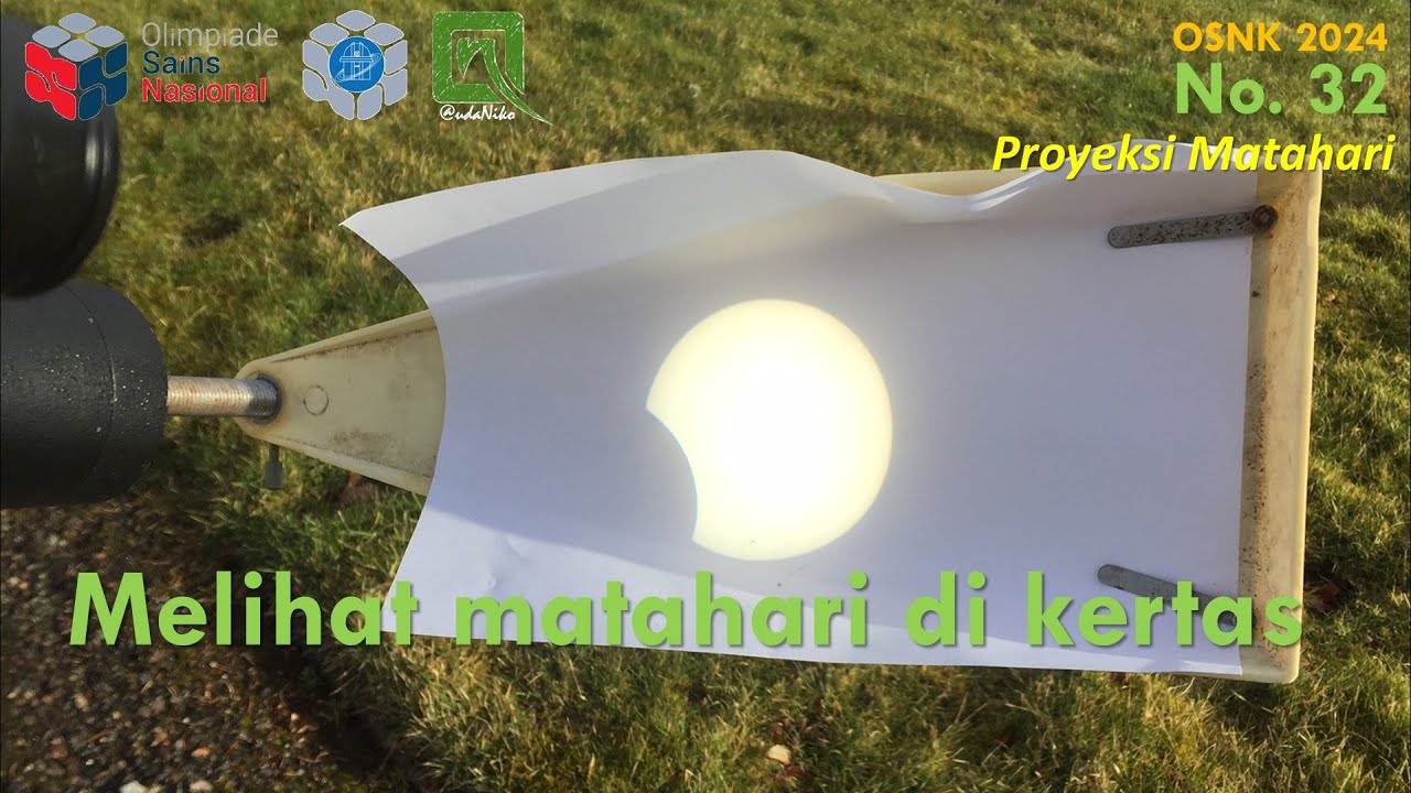 Pembahasan OSNK Astronomi 2024, no. 32 - Proyeksi Bayangan Matahari