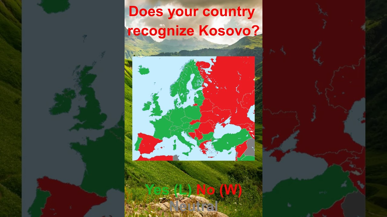 Do you recognize the Autonomous province of Kosovo I Metohija? | #shorts #europe #drewdurnil