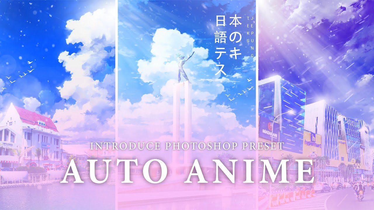 [INTRODUCE] AUTO ANIME !! Turn Your Photo Into Anime, Just One Step | Photosop FREE Preset