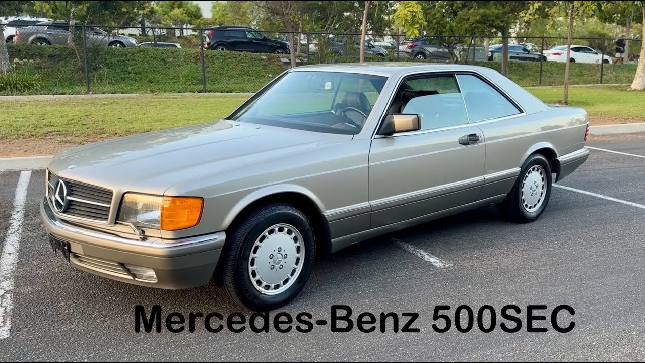 Mercedes-Benz 500SEC 1986 1 owner