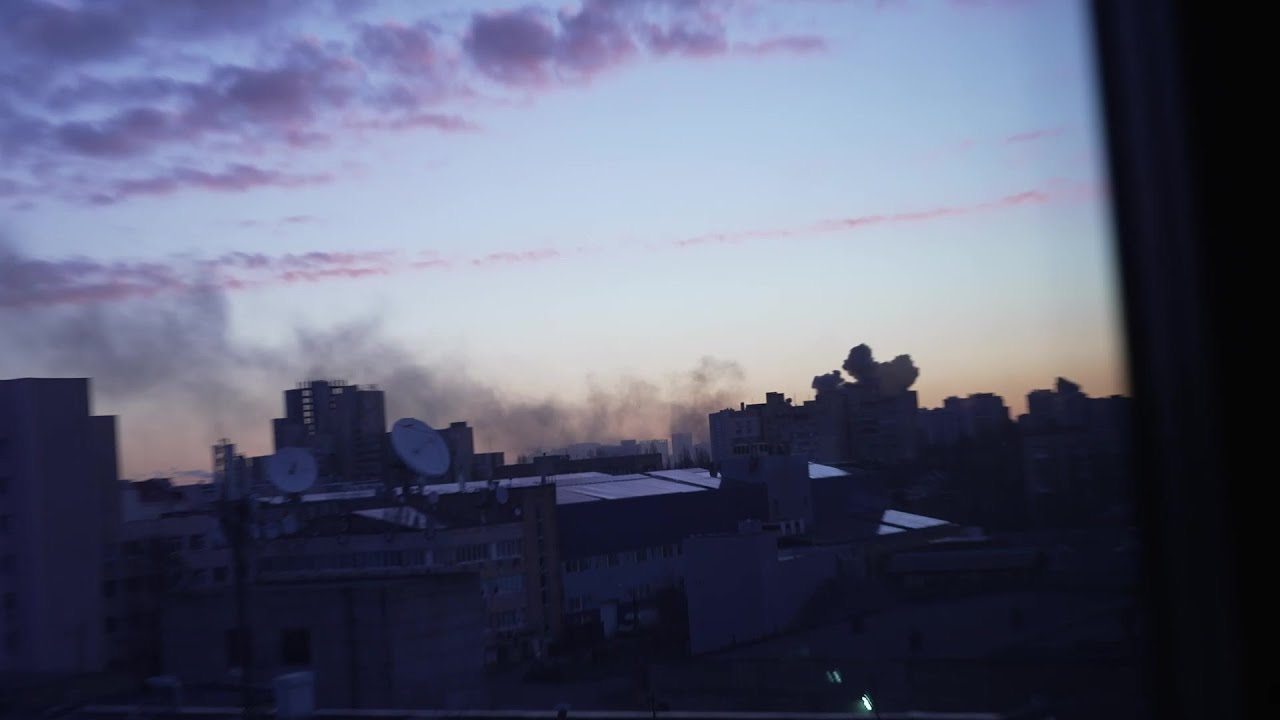 Smoke billows over Kyiv after explosions | AFP