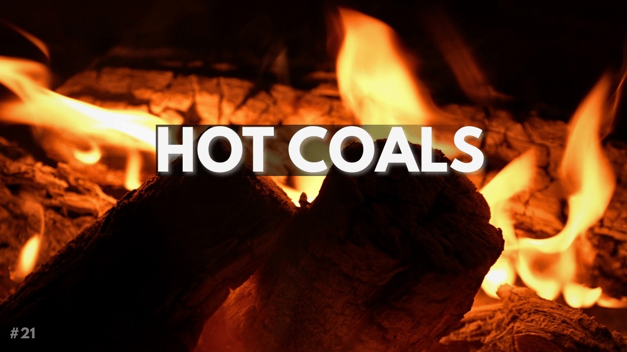 Hot Coals Campfire – Relaxing Fire Sounds for Sleep & Study (1 Hour) | Campfires Unlimited