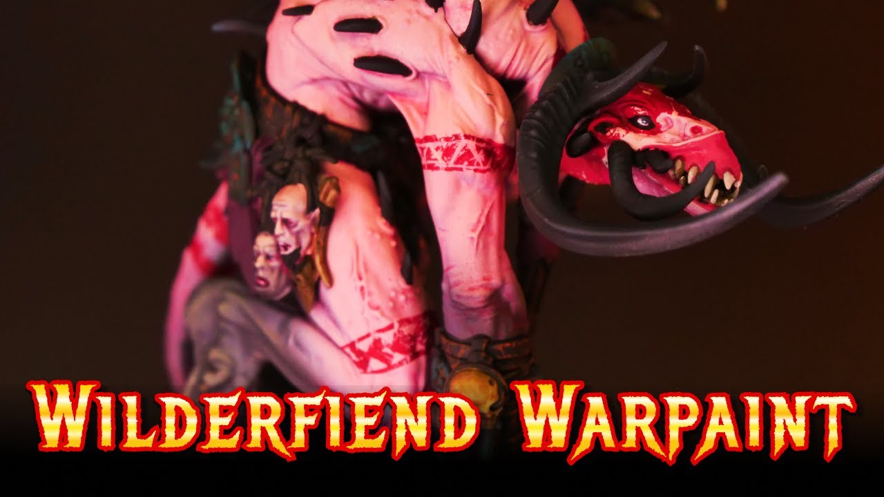 How to Paint Darkoath Wilderfiend Warpaint | Age of Sigmar Paint Tutorial | Chaos Warriors