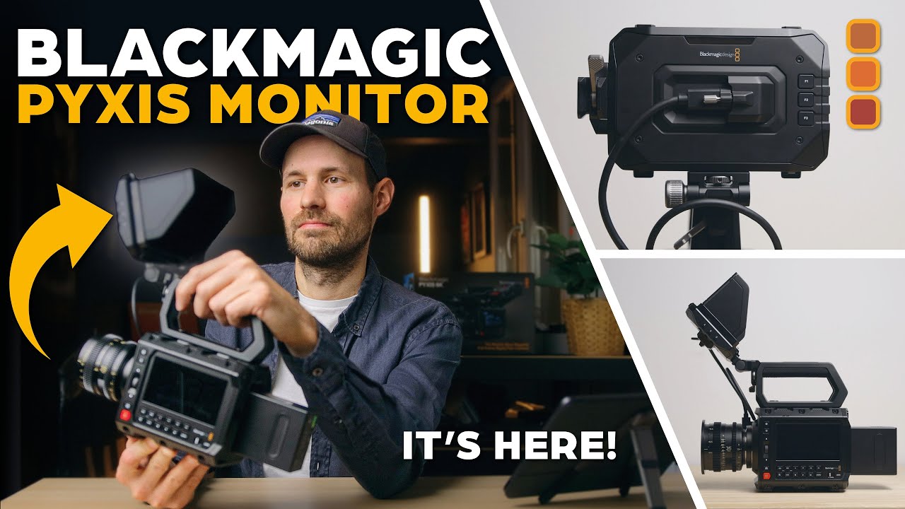 Hands on the new BLACKMAGIC PYXIS MONITOR (first impressions, battery test, camera updates & more)