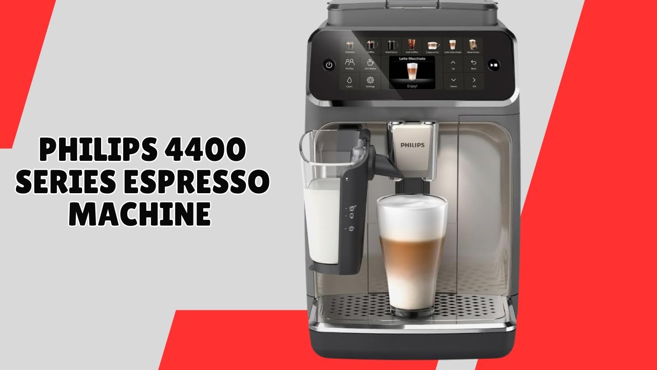 Philips 4400 Series Espresso Machine – Fresh Coffee Made Personal – REVIEW