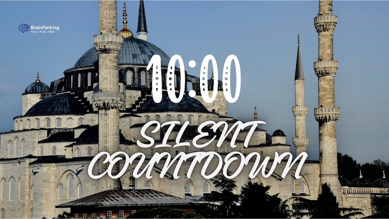 10 Minute Silent Countdown 4K