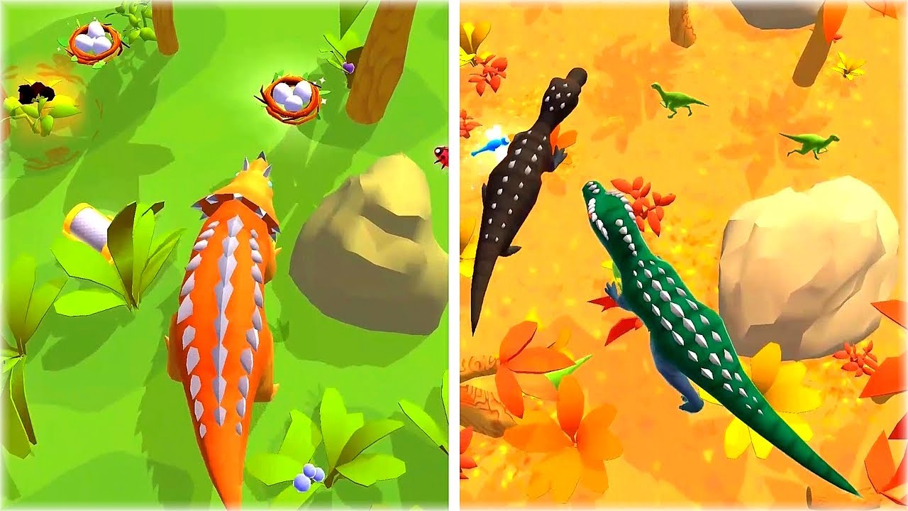 Evolution Merge - Max Level Gameplay All Dinosaur Unlocked New Update