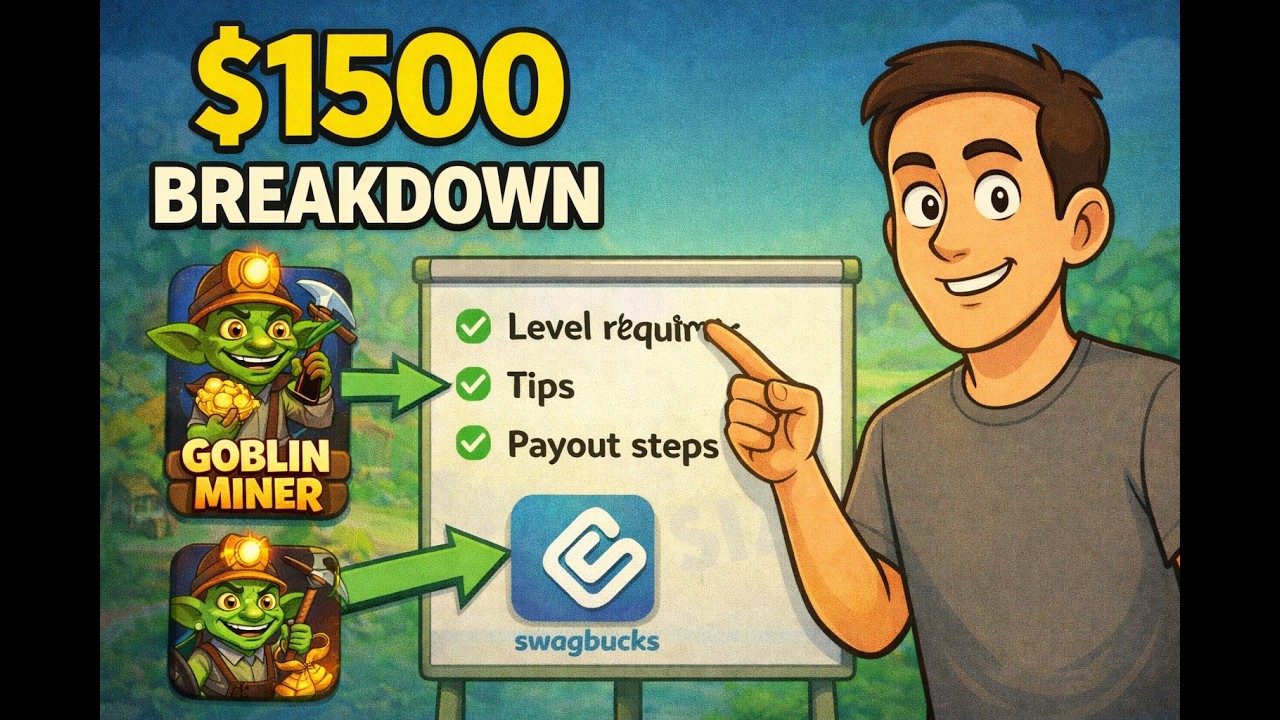 Goblin Miner $1500 Swagbucks Offer &mdash; REAL Strategy Breakdown