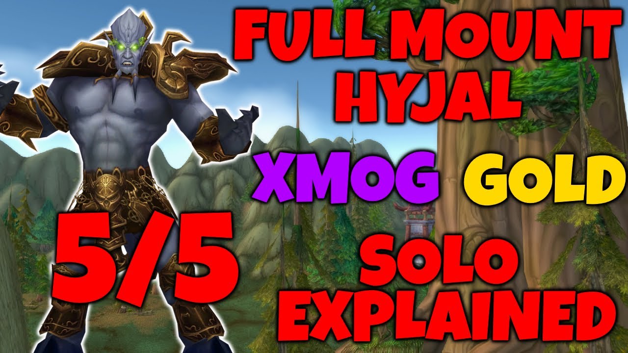 FULL Battle for Mount Hyjal Solo EXPLAINED (Hunter PoV) [Cataclysm Classic]