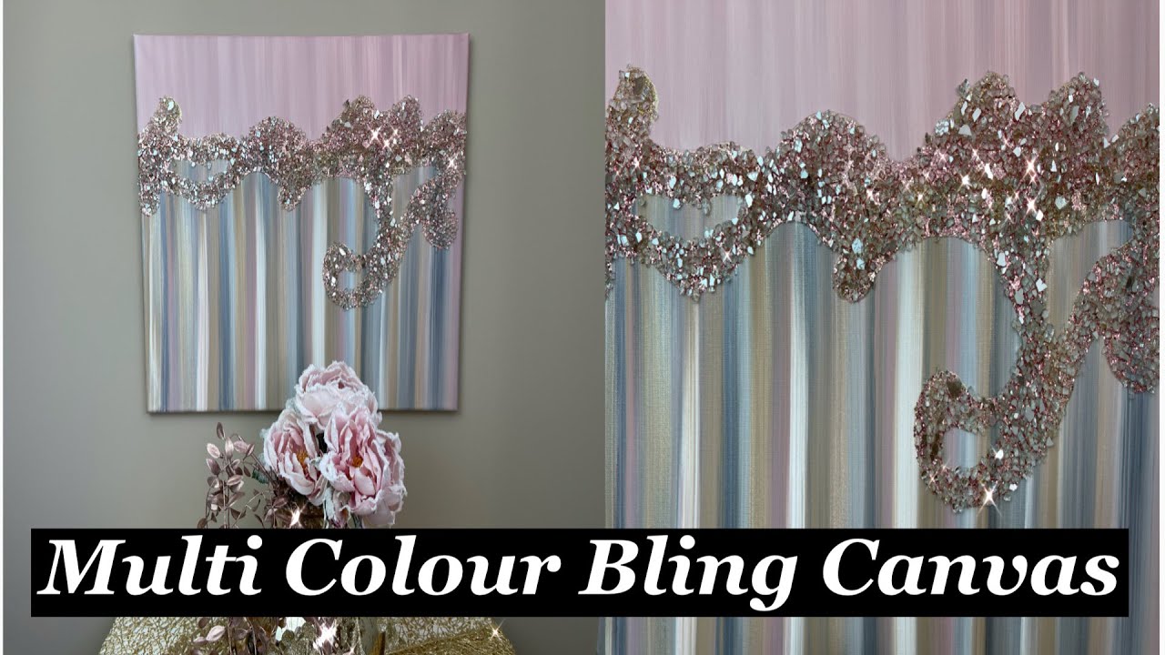 DIY Rose/Multi Colour Canvas