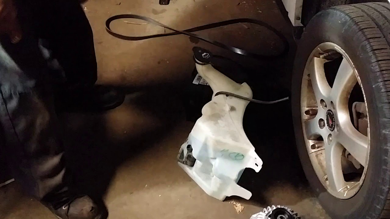 03 Pontiac aztek - here is how I replaced the alternator
