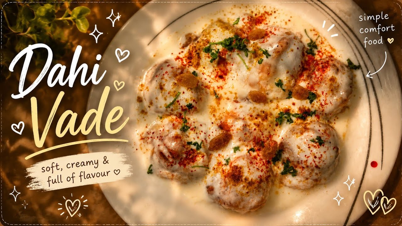 Dahi Vade | Ifza'sKitchen 